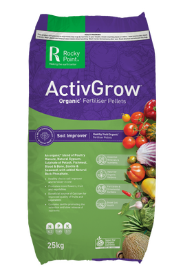 ActiveGrow Fertiliser Pellets - 25kg bag