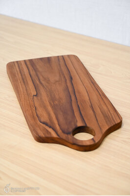 Teak Cutting Board - Single Handle