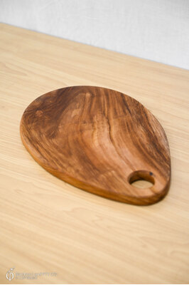 Teak Cutting Board - Teardrop