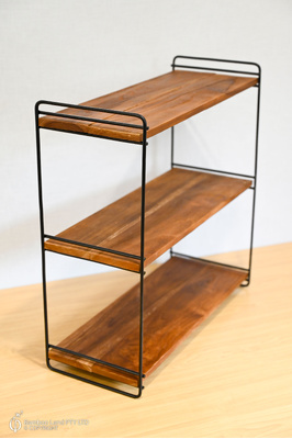 RACK - Teak Miniatures - Triple - W50 x H50cm