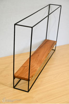 Wall Rack - Teak Miniatures - W65 x H40cm