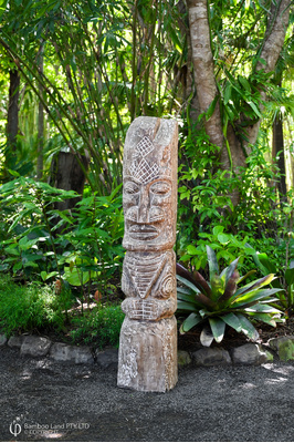 Tribal Wood Carving - 138 (220cm)