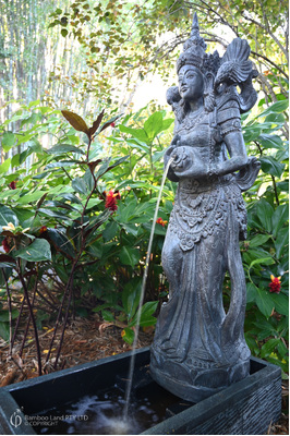 Dewi Sri water feature with base - 160cm