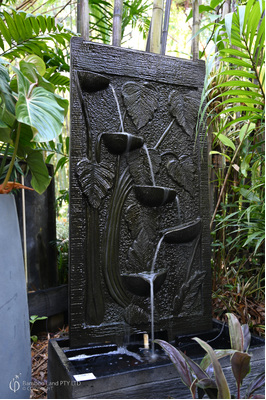 Lotus Relief Water Feature - 155cm