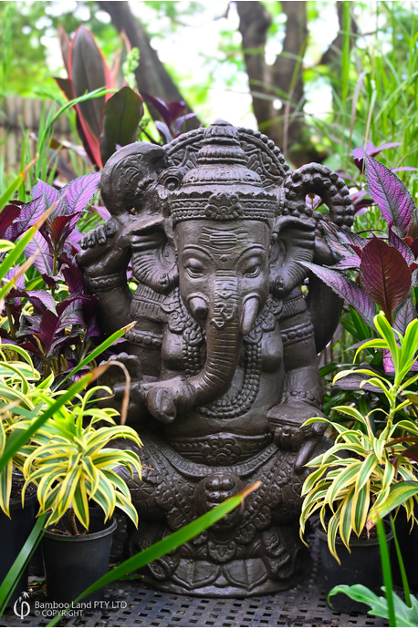 Ganesha statue - Brown - 80cm